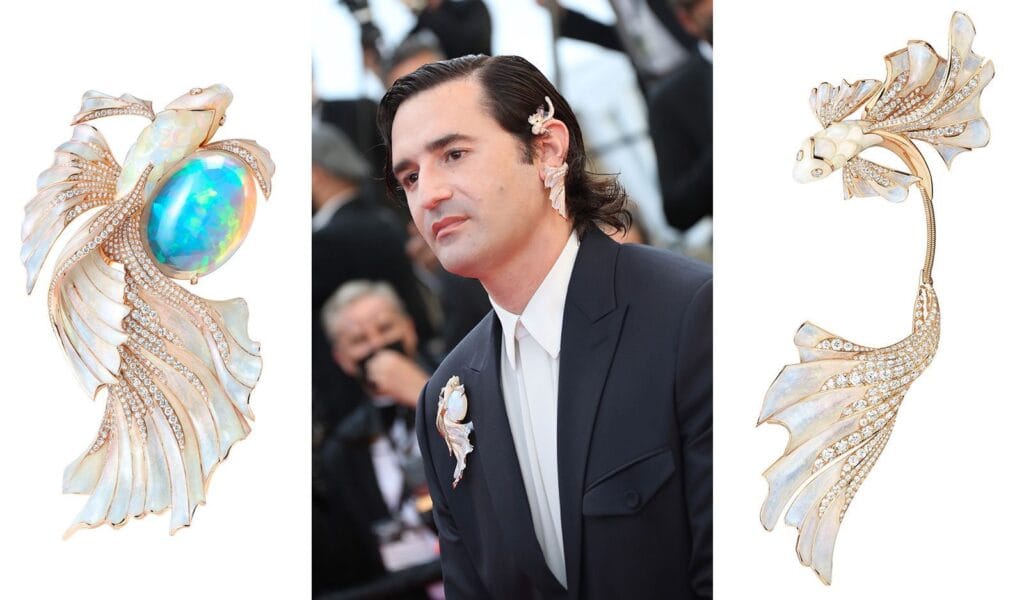 celebrity with ear jewelry